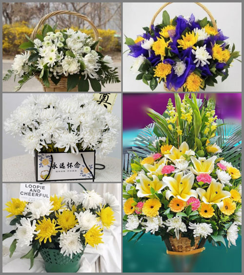 福建福州长乐市文岭镇前董村白事提篮配送